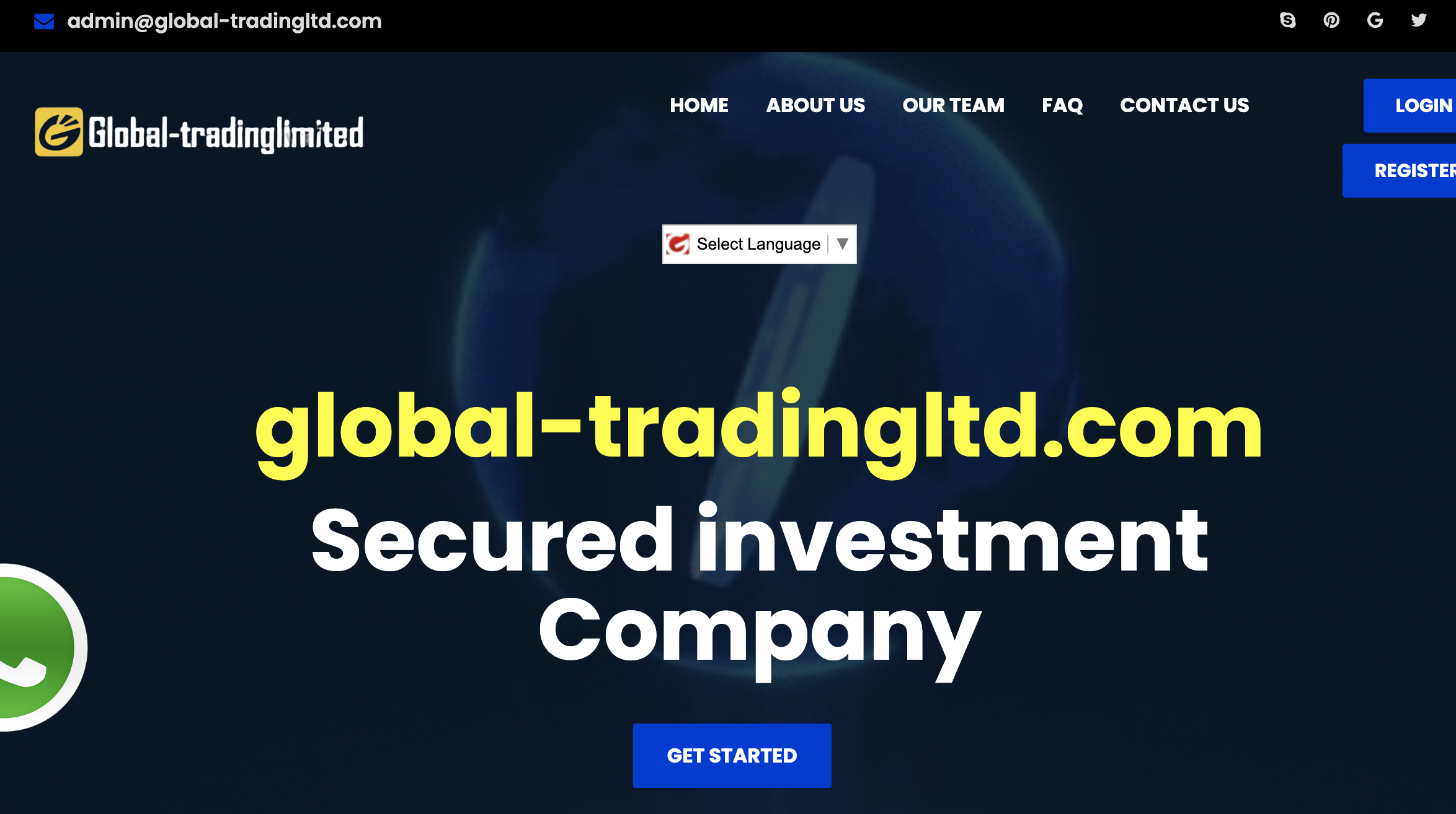 Global-tradingltd Review: A Deceptive, Unregulated Scam Broker