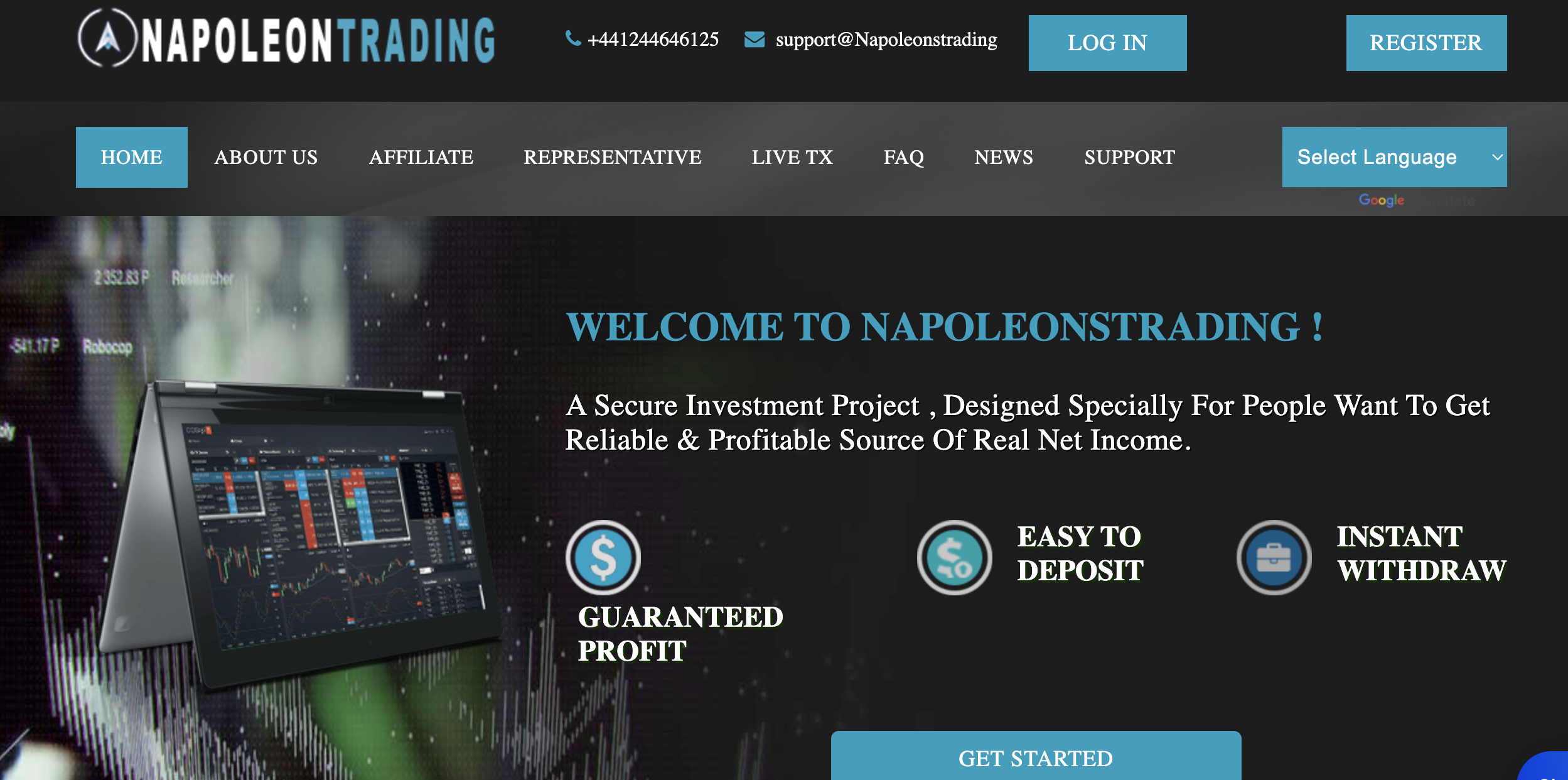 Napoleonstrading Review: A Warning About This Unregulated Scam Broker